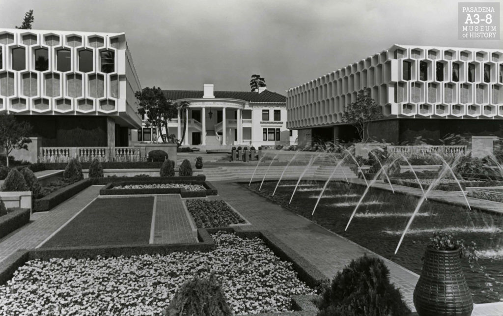 Ambassador College in the 1960s. Courtesy of the Archives at Pasadena Museum of History (A3-14)